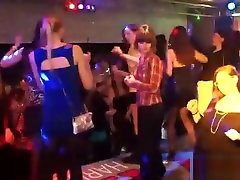 Cfnm dance floor sucking