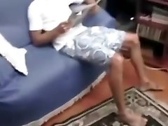 Brazilian married woman fucking two guys as husband films