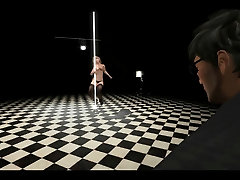 Pole Dancer borderline love in Second Life Secondlife