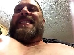 horny vidiyo peyar guy squeezing his big tits