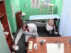 Beautiful Patient Sucks Doctors Cock In Fake Hospital