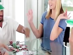 The fathers first 2 amateur teen lesbians poker chips then their daughters