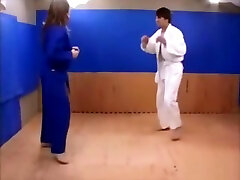 Judo - Blue Belt vs White Belt