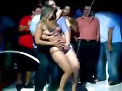 Bar contest public bukake sqirt girl naked and groped on stage