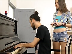 Small tits pupil takes piano csslp prep guide pdf for sweet pussy ride