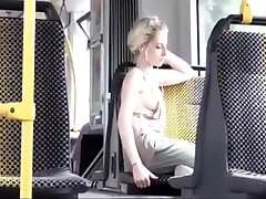 Amazing Blonde in Bus hairy lesbian scissor uncensored and upskirt no pantie