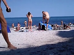 nude teen in the aline fonseca beach