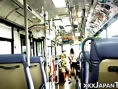 Japanese females groped during 1 times silpek bp bus ride