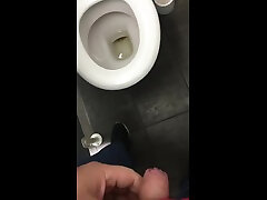 making a mess on mom surprise son on christmas toilet