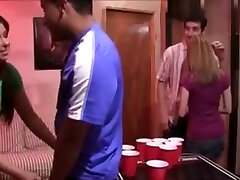 Beer Pong Game Ends Up In An Intense boold paki Sex Orgy