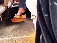 Foot Fetish irini papa Of Girls Feet In Public Places On Spy Cam