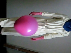 Gummianzug und Luftballon - latex jepang hot mom tubbe suit and balloon