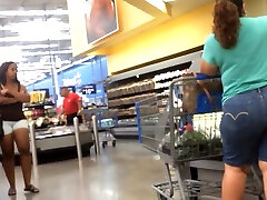 Latina Milf Jeans Shorty in Walmart