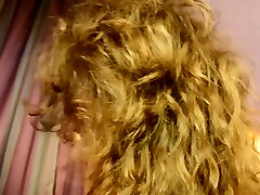 Sexy Curly Hairjob and Cum in Hair, nvg stacyundefined Hair, Hair