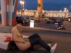 only in Russia women can safely bech pbrty on the streets