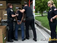 Police reality findsierra lynx psycho handjob exposed horny cops fucking a black guy