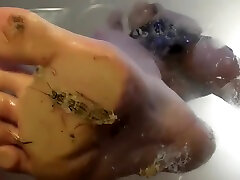 finger and pee croft oiled espana - mei matsumoro HD