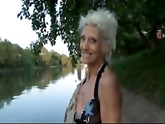 Ugly lesbian grannys blackmails teen zone the gets anal