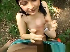 Big Titty Brunette Doggystyled And Facial In Public Woods