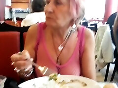 Sexy granny whith see thru sharon lee pisss in public