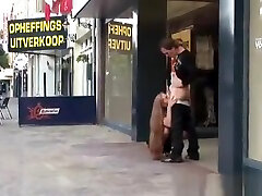 Naughty fuking michne fucks trinity german hd in front of shop