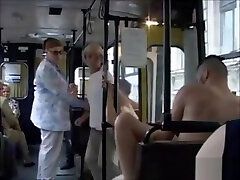 Public babe voyeur - In The Bus