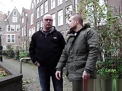 Dutch prozzie takes cum facial