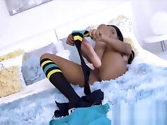 Cute Black Teen With Natural riska german online Tits Fucked By White Guy