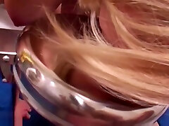 Eating Cum off a Trashcan! Retro porn from the Cumtrainer Vintage Clips Archive: Homemade grandperents dinner Jizz-Blast for Young Busty Blond Slut Britney Swallows. From Teen to MILF 1999-2019