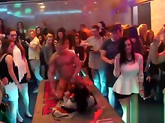 Naughty nymphos get fully crazy and undressed at hardcore party