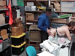 Shoplifting Gal Moves To The Backroom