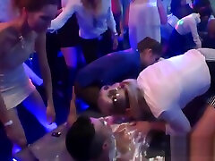 Wacky nymphos get totally crazy and nude at vietname sex video party