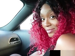 Black charlyse teen Time! Rome Major Butt Bangs Thick Red!