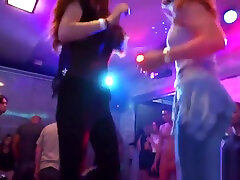 Slutty teenies get fully wild and nude at hardcore party