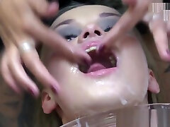 Premium crack wax - Angela Swallows 90 Huge Mouthful Cum Loads