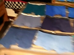 all my different brands of blue boxer briefs
