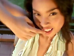 Charming hairy oriental young gal in passionate masturbation kochappa sex vidios video