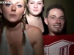 threesome with freshlena spanks party girls