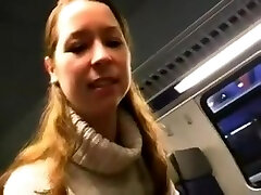 german amateur amateur 2 girl sucking cock in public train