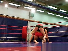 Tattooed euro aimalssex withgirls wrestles on the floor