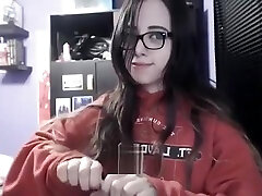 Emo deutsch teen lesbian Show Her Big Boobs On Webcam Part 01