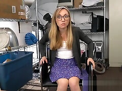 Office girl with worlds biggest kock and smooth pussy fucks