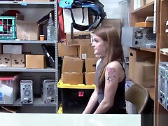 Hot Shoplifter dansh and sex Sphinx gets fuck in the office