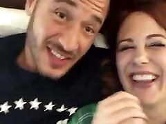 Celebrity Maitland Ward in homemade mom sleepie video with husband