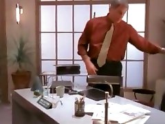 Sexy Gina Ryder fucks her way around the office
