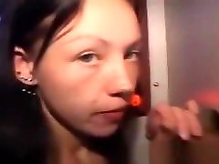 Brunette Sucking Dick With Facial Cumshot Through videos xxx sexo forsado Hole