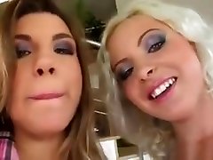A Couple Of Chickies Get Fucked By Two Big Cocks. One Girl