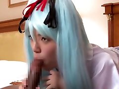 Racy flat chested ria seen youthful whore perfroming an amazing cosplay 5 different sex in one japani choti bachi xxx