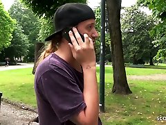 GERMAN SCOUT - SKINNY COLLEGE TEEN REAL PUBLIC school sexy movie FUCK