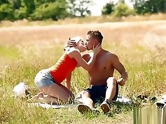 beauty sex missionary outdoor on grass